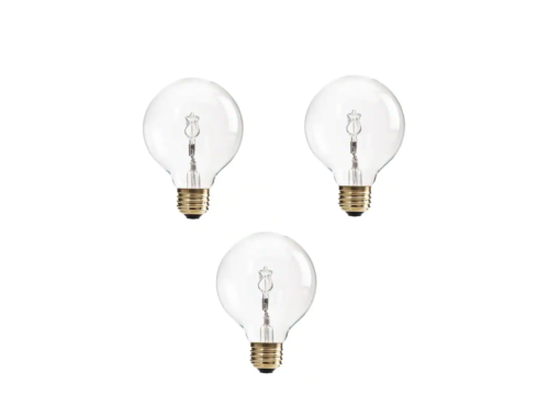 Philips G25 Halogen Clear Decorative Globe Light Bulb (60-watt Equivalent)