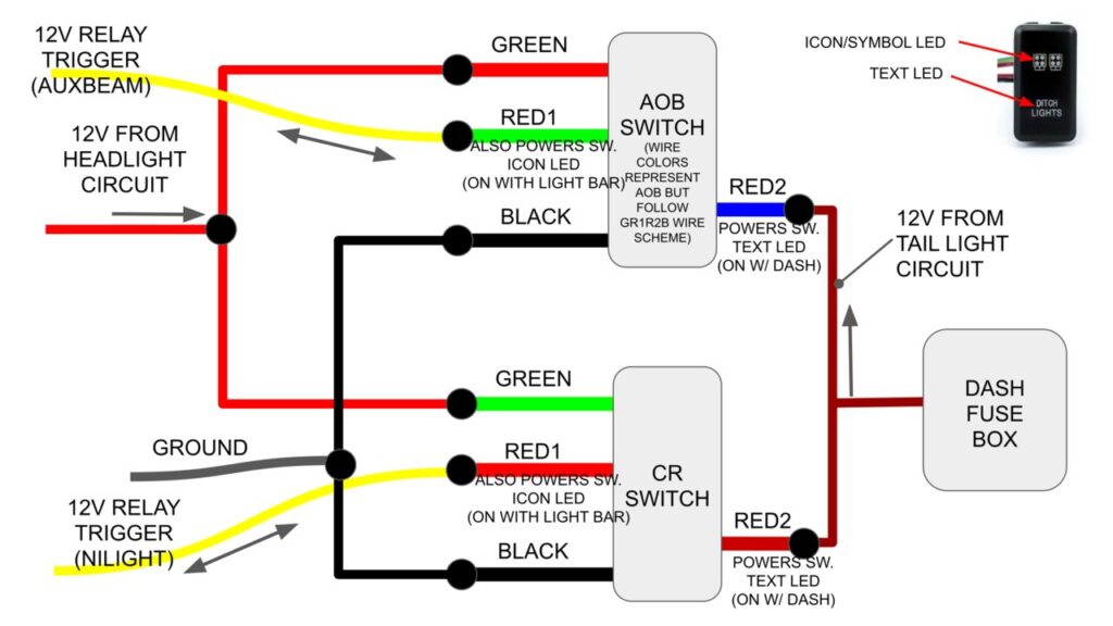 how to wire a light bar