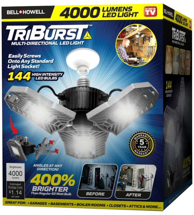 triburst light