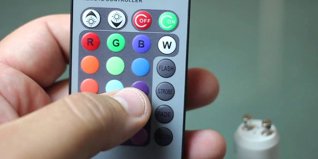 how to reset led light remotes
